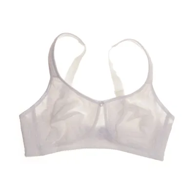 Soutien-gorge (Blanc) de Abecita Élasthane, Polyamide