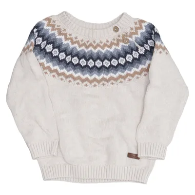 Pull-over (Beige, Bleu, Marron) de Newbie by KappAhl Coton