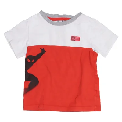 T-shirt (Blanc, Rouge, Noir) de Adidas x Marvel