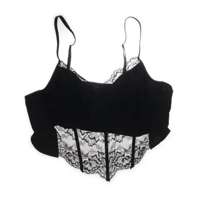 Bustier (Svart) från Shein Curve Elastan, Polyester