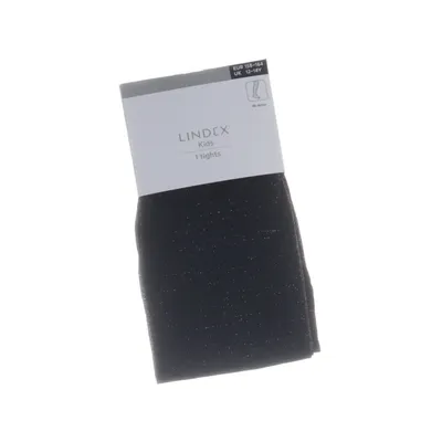 Strumpbyxor (Svart, Silverfärgad) från Lindex Kids Elastan, Metallfiber, Polyamid