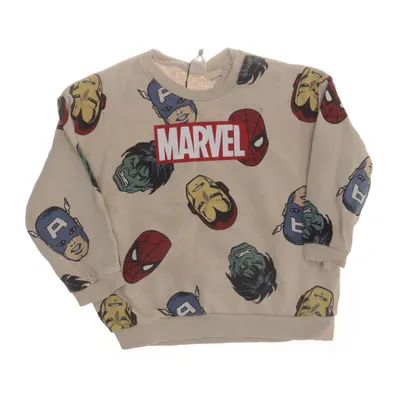 Sweatshirt (Beige, Mehrfarbig) von H&M x Marvel Baumwolle, Elasthan, Polyester