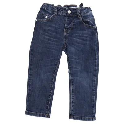 Spijkerbroek (Blauw) van American Rag Katoen, Elastaan