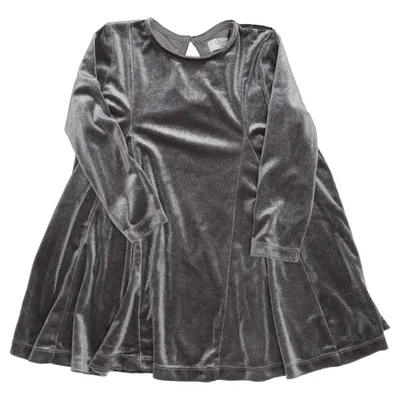 Klänning (Grå) från Vintage Skill Polyester