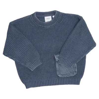 Strickpullover (Blau) von Zara