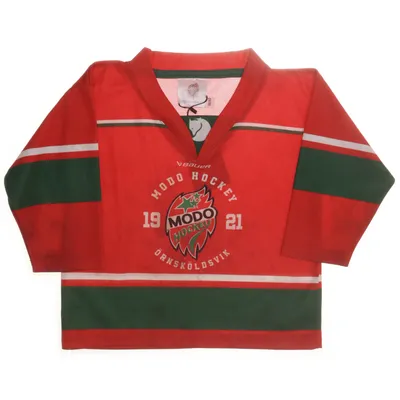 Hockeytröja (Röd, Grön, Vit) från Modo Hockey Polyester