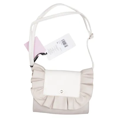Skuldertaske (Beige, Hvid) fra Naf Naf Polyester