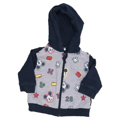 Sweat à capuche (Bleu, Gris, Multicolore) de Disney Baby Coton