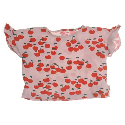 T-shirt (Röd, Vit) från Tinycottons Bomull, Elastan