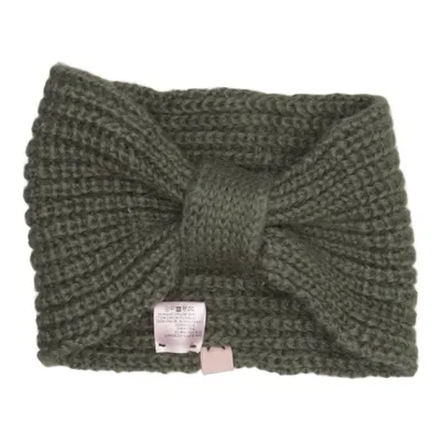 Hoofdband (Groen) van Becksöndergaard Merinowol, Mohair, Polyamide