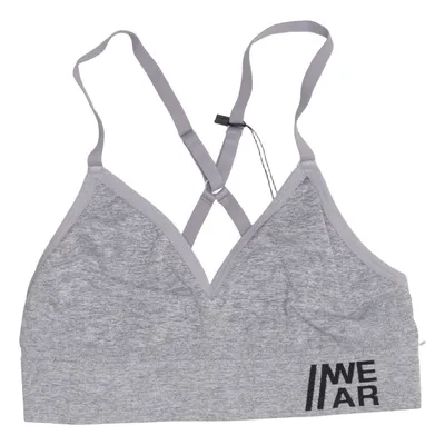 Sport-bh (Grijs) van Wear Elastaan, Nylon, Polyester