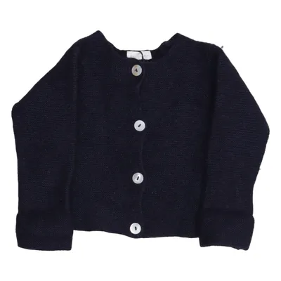 Cardigan (Blauw) van Delicatelove Kasjmier, Nylon, Viscose, Wol
