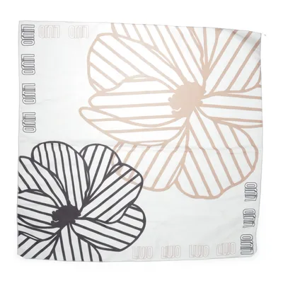 Scarf (Beige, Svart, Gul) från Lu Jo