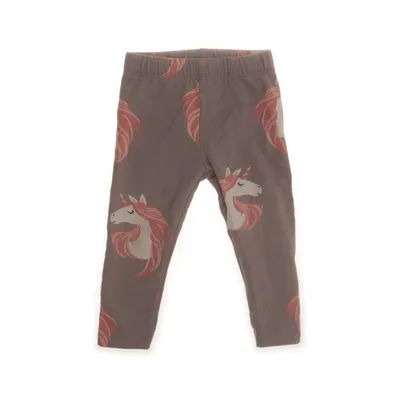 Leggings (Gray, Pink, White) from Uniqlo Baby Cotton, Elastane