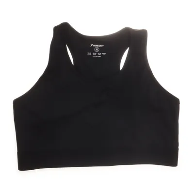 Sports-BH (Sort) fra Workout Elastan, Polyester