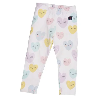 Leggings (Vit, Flerfärgad) från Polarn O. Pyret