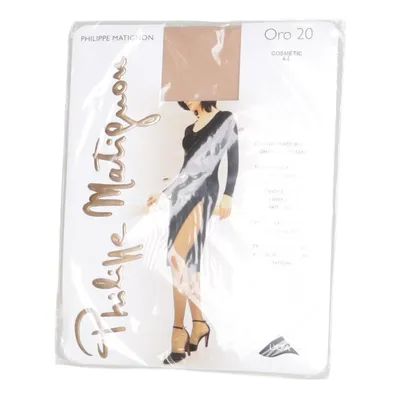 Nylonstrumpfhose (Oro 20) von Philippe Matignon Baumwolle, Elasthan, Polyamid
