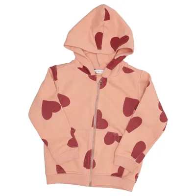 Hoodie (Pink, Red) from Minimarket Cotton, Polyester
