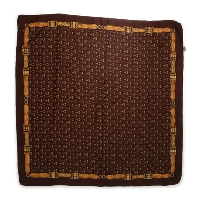 Näsduk (Brun, Guldfärgad) från Jago