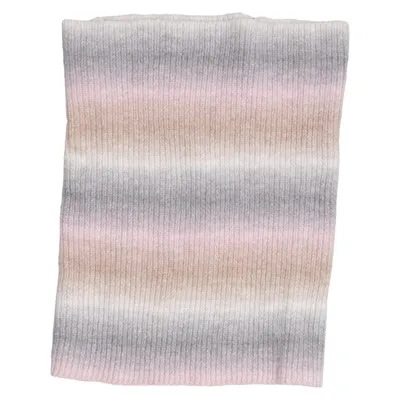 Tour de cou (Gris, Rose, Beige) de Beeline Acrylique, Élasthane, Polyamide, Polyester, Laine