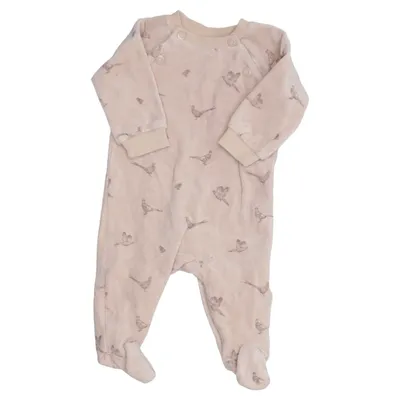 Barboteuse (Beige) de Fixoni Coton biologique