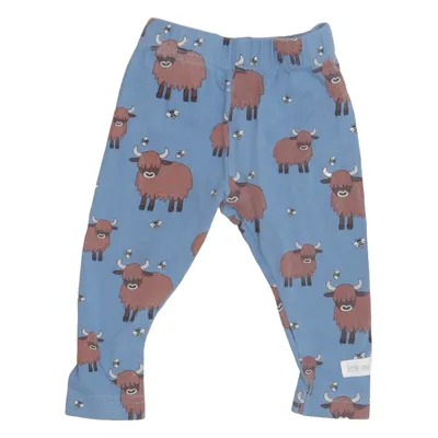 Leggings (Blå, Brun, Flerfarvet) fra Little Me Bomuld, Elastan