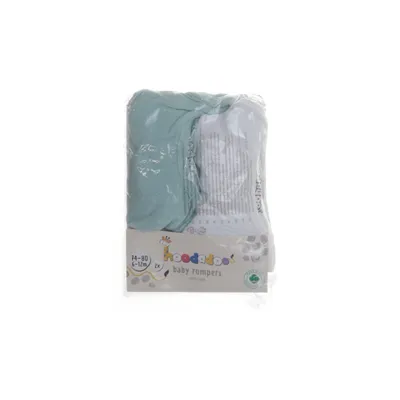 Body (baby rompers) from Hoodadoo Elastane, Organic cotton