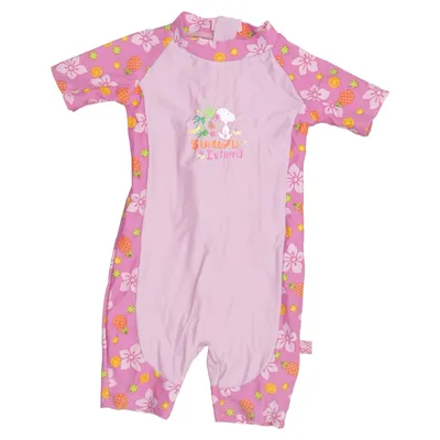 Vêtements UV (Rose, Multicolore) de Snoopy Élasthane, Polyamide