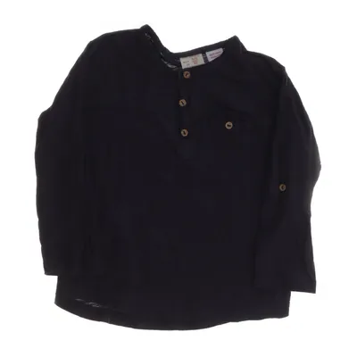 Henley shirt (Blue) from Zara BabyBoy Cotton
