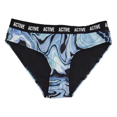 Bas de bikini (Bleu, Noir, Blanc) de KappAhl Élasthane, Polyester
