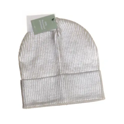 Beaniemössa (Silverfärgad) från H&M Akryl, Polyester