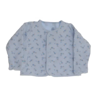Cardigan (Blauw) van Petit Bateau Katoen, Polyester