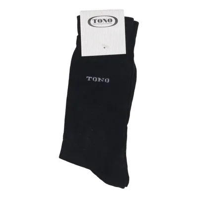 Socks (Black) from Tono Cotton, Elastane, Polyamide