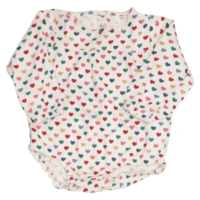 Body (Beige, Flerfarvet) fra Konges Sløjd Elastan, Økologisk bomuld, Polyester