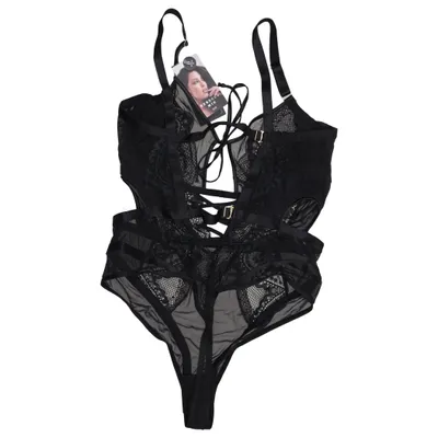 Lingerie (Noir) de Rebecca Mir x Hunkemöller Coton