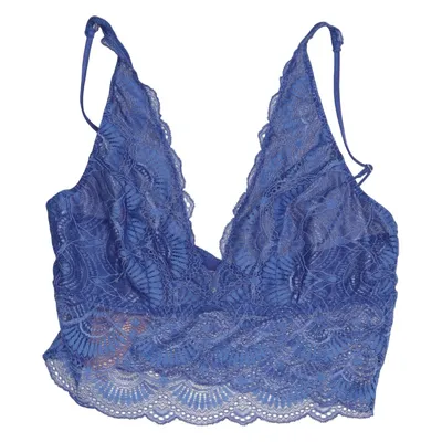Brassière (Bleu) de Understatement Coton, Élasthane, Polyamide