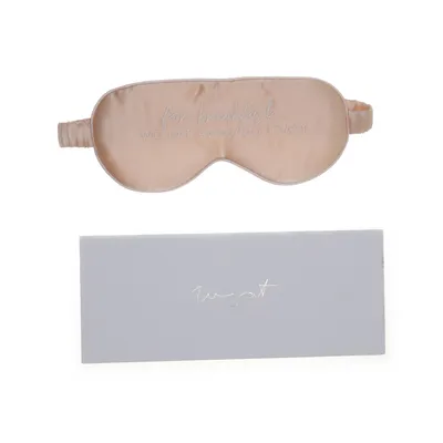 Sovmask (Rosa) från Weat
