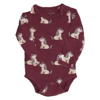 Romper (Lila, Meerkleurig) van Little Me Katoen, Elastaan