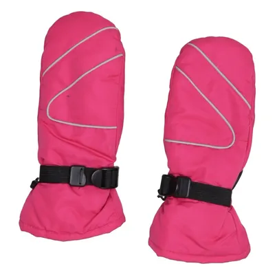 Moufles (Rose, Noir) de Line One Polyester, Polyuréthane
