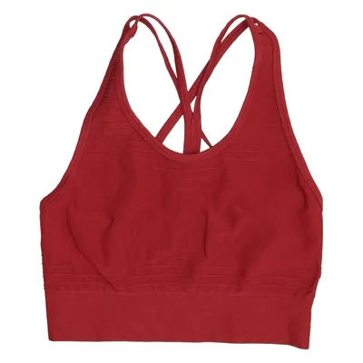 Brassière (Rouge) de Workout Empire Élasthane, Polyamide