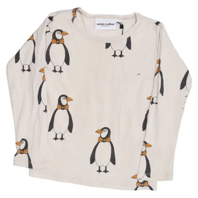 Long sleeve T-shirt (Beige) from Mini Rodini Organic cotton