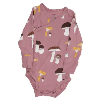 Body (Rose, Multicolore) de Lindex Baby Coton, Élasthane