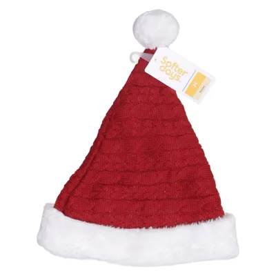 Santa hat (Red, White) from Softer Days Acrylic, Polyester