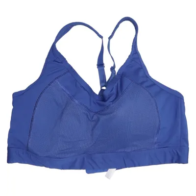 Sports bra (Blue) from Mariemeili Elastane, Polyamide, Polyester