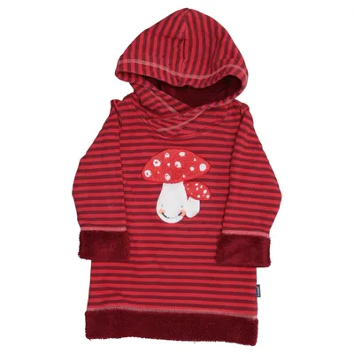 Hoodiekjole (Rød) fra Jako-O Bomuld, Elastan, Polyester