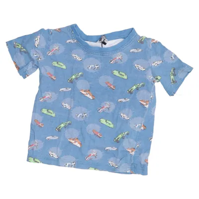 T-shirt (Bleu, Multicolore) de Bodyzone by KappAhl Coton