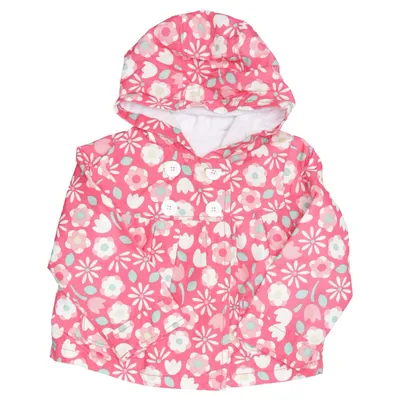 Rain jacket (Red, White, Green) from George Cotton, Polyester