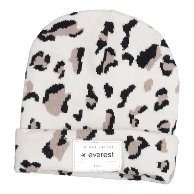 Beanie (Beige, Multicolored) from Everest Acrylic