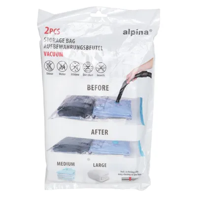 Vacuum bags (Transparent) from Alpina