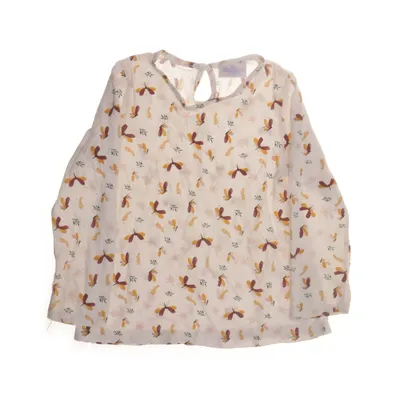 Langærmet t-shirt (Hvid, Flerfarvet) fra So Cute Bomuld